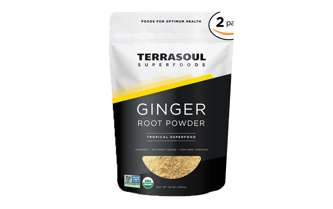 Terrasoul Superfoods Ginger Root Powder   Pack  454 grams